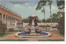 Postcard Famous Fountain Turtles Ringling Art Museum Sarasota FL  picture