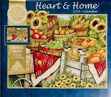 Lang Heart & Home 2024 Special Edition Full-Size Wall Calendar + Bonus Print picture