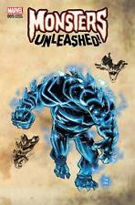 Monsters Unleashed #4, Adam Kubert Wrap Around Variant, NM 9.4, 1st Print, 2017 picture