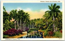 Postcard - Landscape at Country Club, Havana, Cuba picture