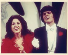 DONNY AND MARIE OSMOND VINTAGE 1980S  8X10 PHOTO  B331 picture