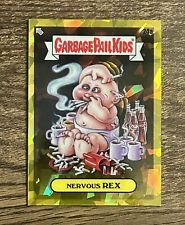 2020 Topps Garbage Pail Kids Sapphire Gold Refractor /15 Nervous Rex 24a picture