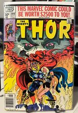 Thor #299 Marvel Comics (1980) Newsstand 1st Series 1st Print Comic Book picture