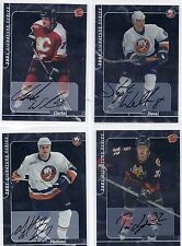 2001 ITG SS #46 Steve Webb New York Islanders Signed Autographed Card picture