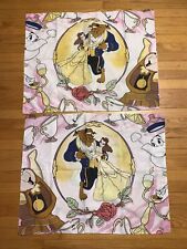 ViTG Disney Beauty and the Beast Standard Pillow Shams One Pair/Set picture