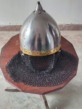 14 Gauge Gnezdovo Helmet, Medieval Viking Warrior Helmet, combat Viking helmet picture