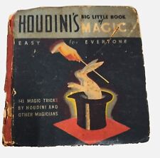 Harry Houdini 'Big Little Book Of Magic' 145 Tricks Copyright 1927  Book No 715 picture