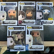 Game Of Thrones Funko Pop figures, lot of 5. picture