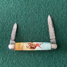 Vintage RICHARDS Rodeo Canada 2 Blade Pocket Knife - Sheffield England picture