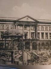 World War I Devastation Namur Belgium Postcard RPPC Marktplatz Ruins WW1 WW2 picture