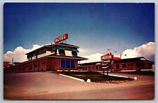 Motel L'Abitation Laurier Quebec Canada Vintage Postcard picture
