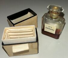 1960s Vintage Chanel No5, Glass Bottle, Stopper, Original Box, Size 9 picture