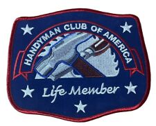 Handyman Club of America Life Member Patch New Hammer picture