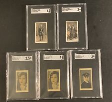 Massive British Tobacco Card Lot SGC Joan Crawford Rookie Hollywood Stars More picture