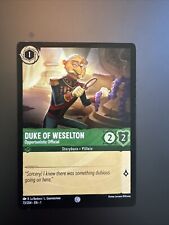 Disney Lorcana The First Chapter- #73 Duke Of Weselton- Opportunistic Official picture