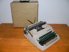 Vintage 1955 Smith Corona 5A series Sterling Portable Manual Typewriter w/Case picture