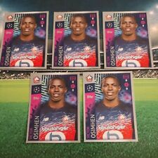 5 X Topps RC Rookie Victor Osimhen #267 19-20 losc Naples no sandwiches foot picture