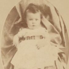 Antique CDV Photo Victorian Hidden Mother 1800s Norwalk Ohio Photograph picture