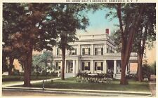 Dr. Henry Gray's Residence - Greenwich, New York Postcard picture