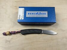 Benchmade Proper 318-2 - Carbon Fiber - Satin S90V with Lanyard + Bead picture