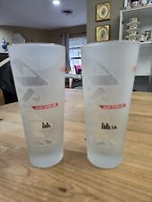 ASAHI Super Dry BEER Frosted Tall Beer GLASS 6.25