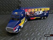 Sunoco Toy Trailer Truck 11th of Series 2004 Race Car Carrier Hauler Blue 16x4  picture