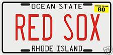 Pawtucket Boston Red Sox Rhode Island '80 License plate picture