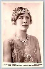 RPPC   Her Royal Highness Mary Viscountess Lascelles  England  UK  Postcard picture