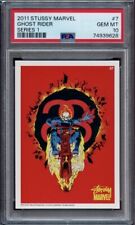 2011 Stussy Marvel Series 1 #7 Ghost Rider PSA 10 🔥RARE🔥 picture