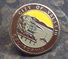 City of Vallejo California vintage pin badge picture