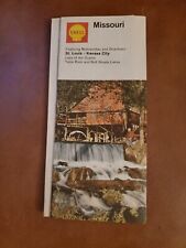 1968 Shell Road Map Of Missouri picture