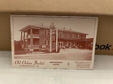 Vtg Postcard Old Oaken Bucket Restaurant & Hotel Gordonville VA Unused picture