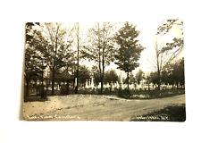 Interlaken, NY, Lakeview Cemetary, Real Photo Postcard, 1913 #1329 picture