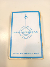 Vintage Pan Am Airlines  Playing Cards Crisp & Complete Deck picture