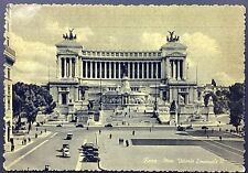 Rome Italy Monument to Victor Emanuel II Vintage Italian RPPC Postcard Posted picture