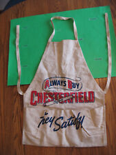 1940 CHESTERFIELD cigarettes bib apron nail pocket pouch Always Buy They Satisfy picture