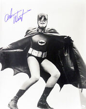 1966-68 Adam West Batman Signed LE 16x20 B&W Photo (JSA) picture