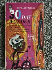 Richard Wilson THE 30 DAY WONDER 1960 Richard Powers Great Cover Art picture