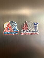 Lot of 2 Walt Disney World Rubber Refrigerator Magnets picture