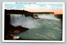 Postcard NY Niagara Falls New York picture