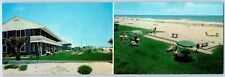 Myrtle Beach South Carolina Postcard Ocean Dunes Apartment Motel Fold Out 1960 picture