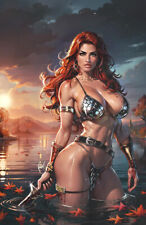 RED SONJA: EMPIRE OF THE DAMNED #1 (CEDRIC POULAT EXCLUSIVE VIRGIN VARIANT A) picture
