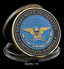 Pentagon DEPARTMENT OF DEFENSE ARMY NAVY AIR FORCE MARINES Challenge Coin DOD picture