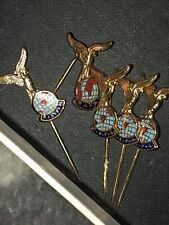 Vintage RAFA Royal Air Force Association Enamel Lapel Pin Badges : RAF x 5 picture