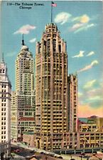 Postcard The Tribune Building, Chicago, Illinois picture