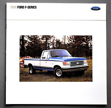 MINT 1990 FORD F SERIES PICKUP SALES BROCHURE CATALOG ~ 24 PAGES ~ 11