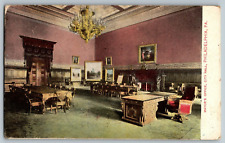 Philadelphia, Pennsylvania - Mayor's Office City Hall - Vintage Postcard 1909 picture