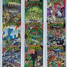 Lot of 18 Vintage Teenage Mutant Ninja Turtles TMNT Archie Adventures Comic Book picture