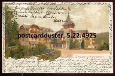 GERMANY Buehl Postcard 1903 Artist- MUENCH Gruss von Hundseck Bad Schwarzwald  picture