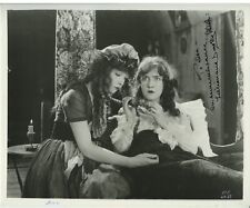 Lillian and Dorothy Gish 10x8 b&w photo signed and inscribed by both PSA/DNA COA picture